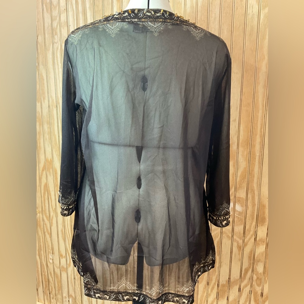 Chico's Embellished Blouse - Picture 4 of 5